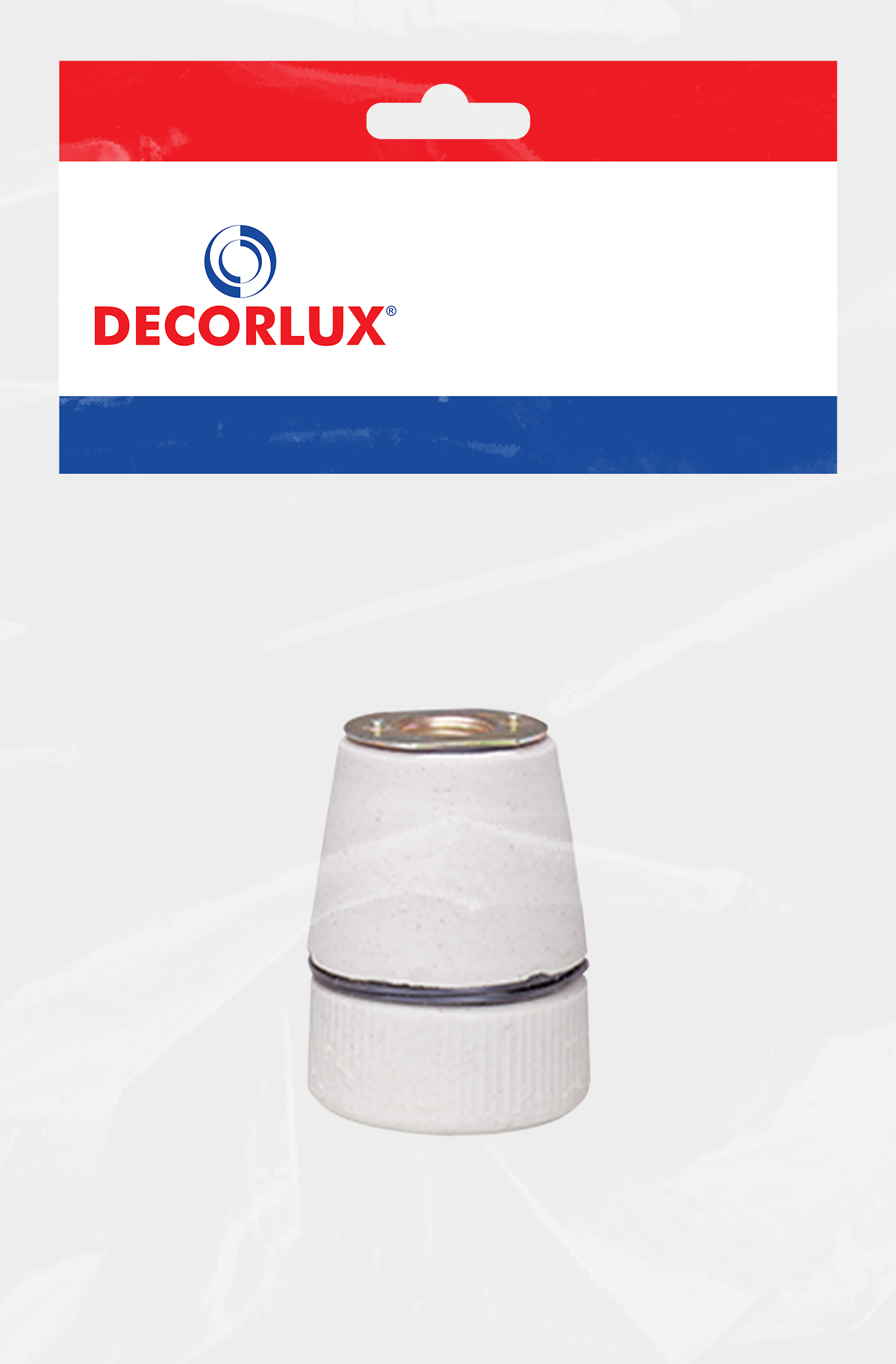 BOCAL BASE E27, PORCELANA, TIPO DE TEMPO, 4A/0-250V, COR BRANCO, (BL1UN)