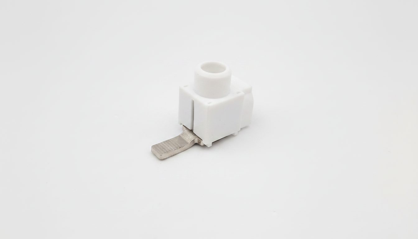 CONECTOR, COBRE, TIPO GENERICO MODELO FRONTAL CURTO, 10-50MM² 125A 415V, COR BRANCO, (PCTE 10UN)