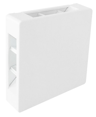 ARANDELA DE PAREDE, PLÁSTICO, LED 6W 3000K 100-240V, 4 FACHOS AJUSTÁVEIS, COR BRANCO, (CX 1UN)