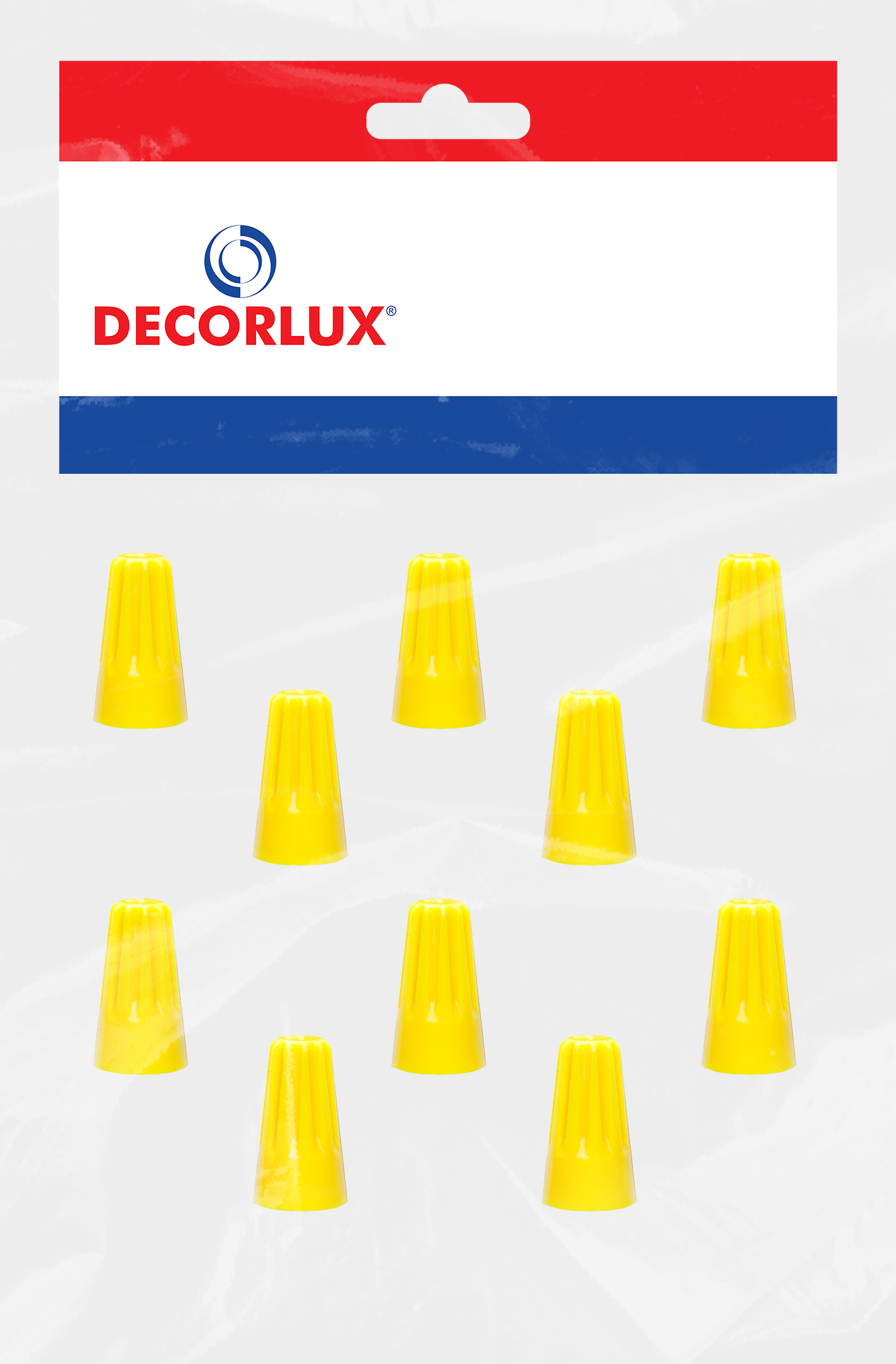 CONECTOR DE TORÇÃO, NYLON, 3X2,5MM², COR AMARELO, (BL 10UN)