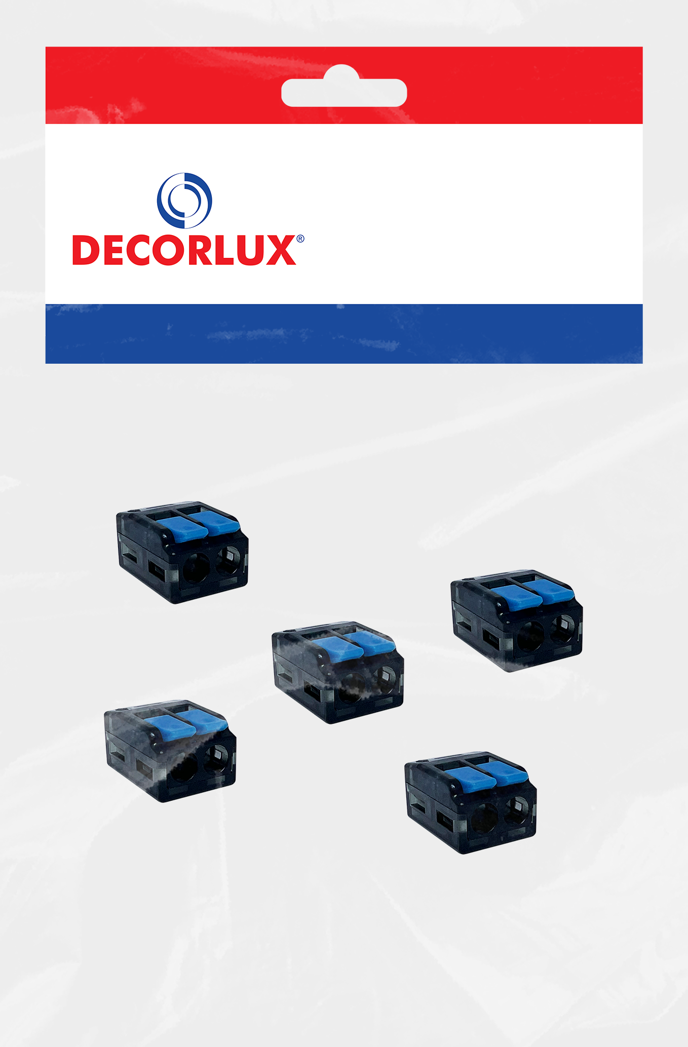 CONECTOR DE EMENDA E DERIVAÇÃO, PLÁSTICO, 0,5-4MM², 2P, 32A, COR PRETO/AZUL, (BL 5UN)