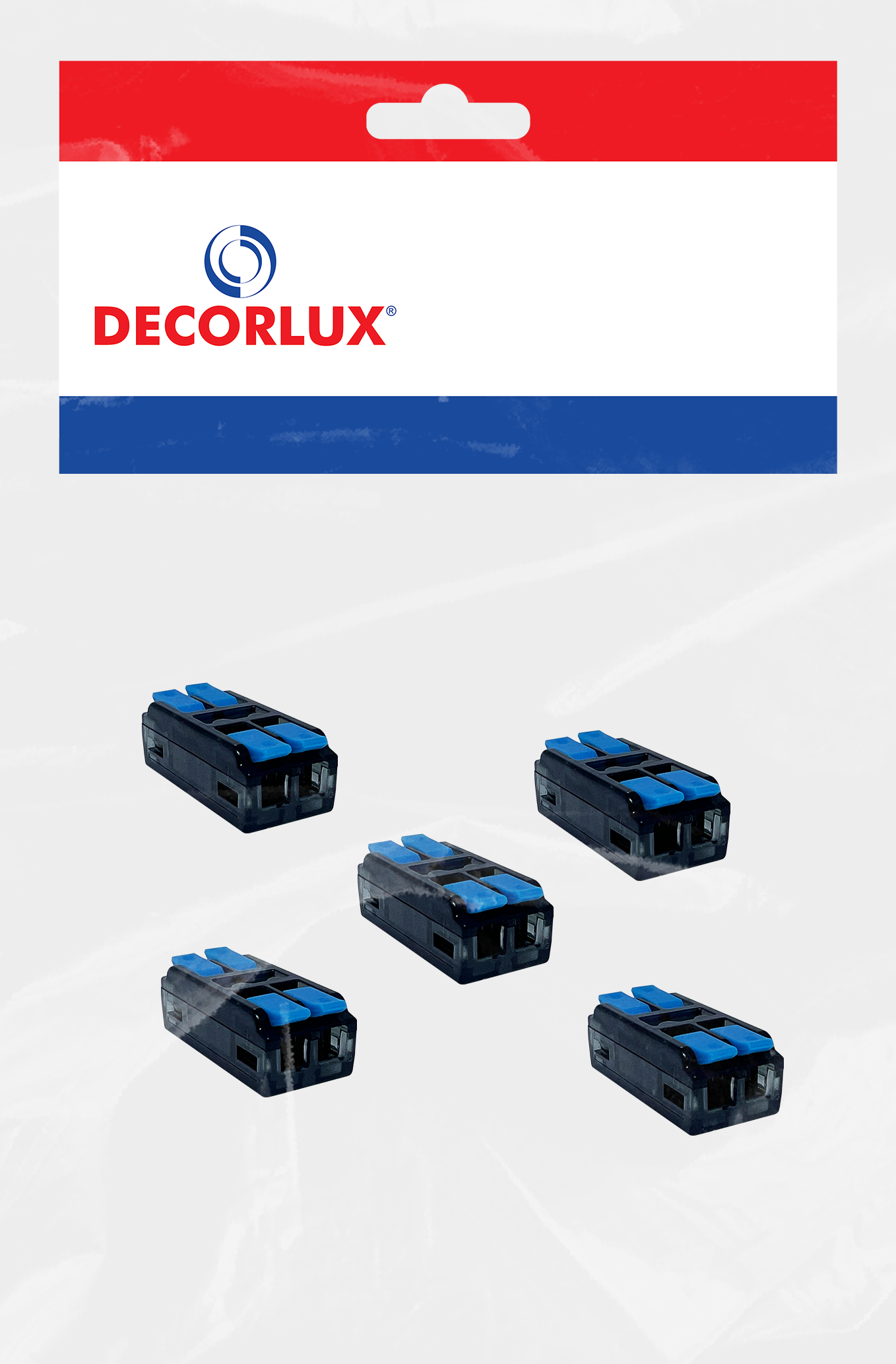 CONECTOR DE EMENDA E DERIVAÇÃO, PLÁSTICO, 0,5-4MM², 2P FRONTAL, 32A, COR PRETO/AZUL, (BL 5UN)