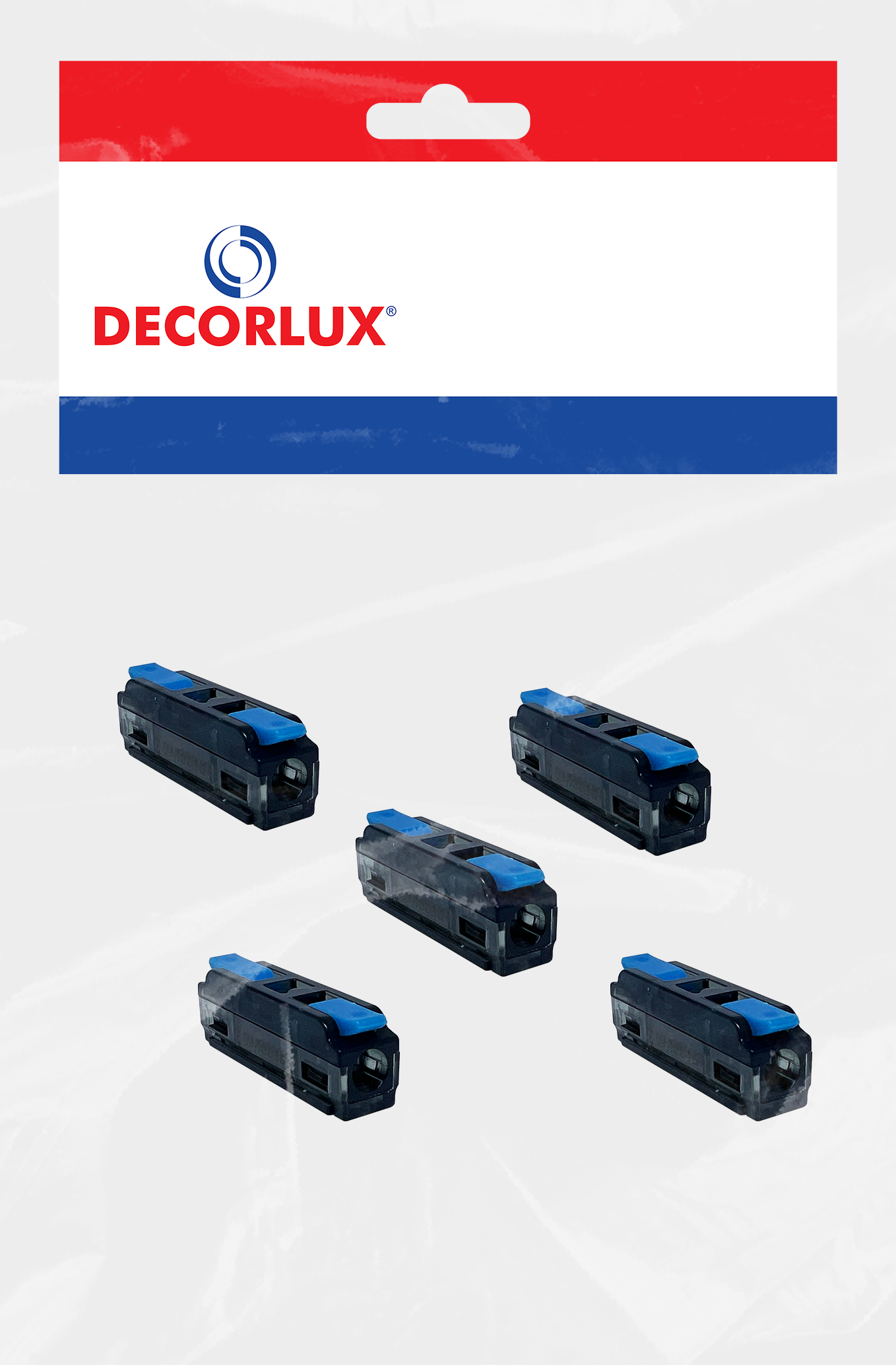 CONECTOR DE EMENDA E DERIVAÇÃO, PLÁSTICO, 0,5-4MM², 1P, 32A, COR PRETO/AZUL, (BL 5UN)