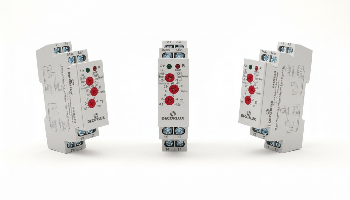 RELÉ DE CONTROLE DE NÍVEL, 24V-240V AC/DC, 10A, COR BRANCO (CX 1UN)