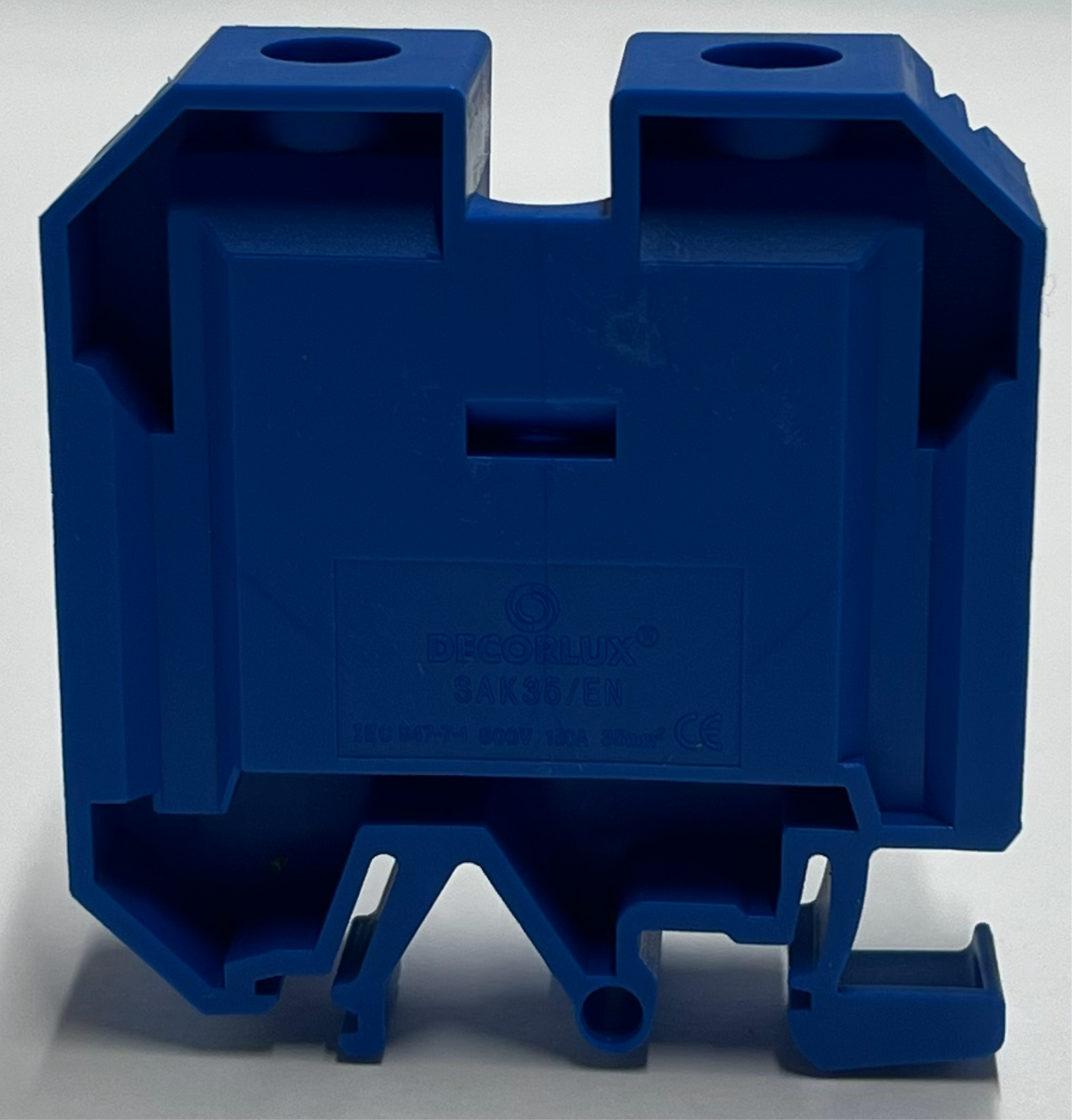 BORNE TIPO SAK NEUTRO, PLÁSTICO, PARA CABOS 35,0MM², 800V, COR AZUL, (1UN)
