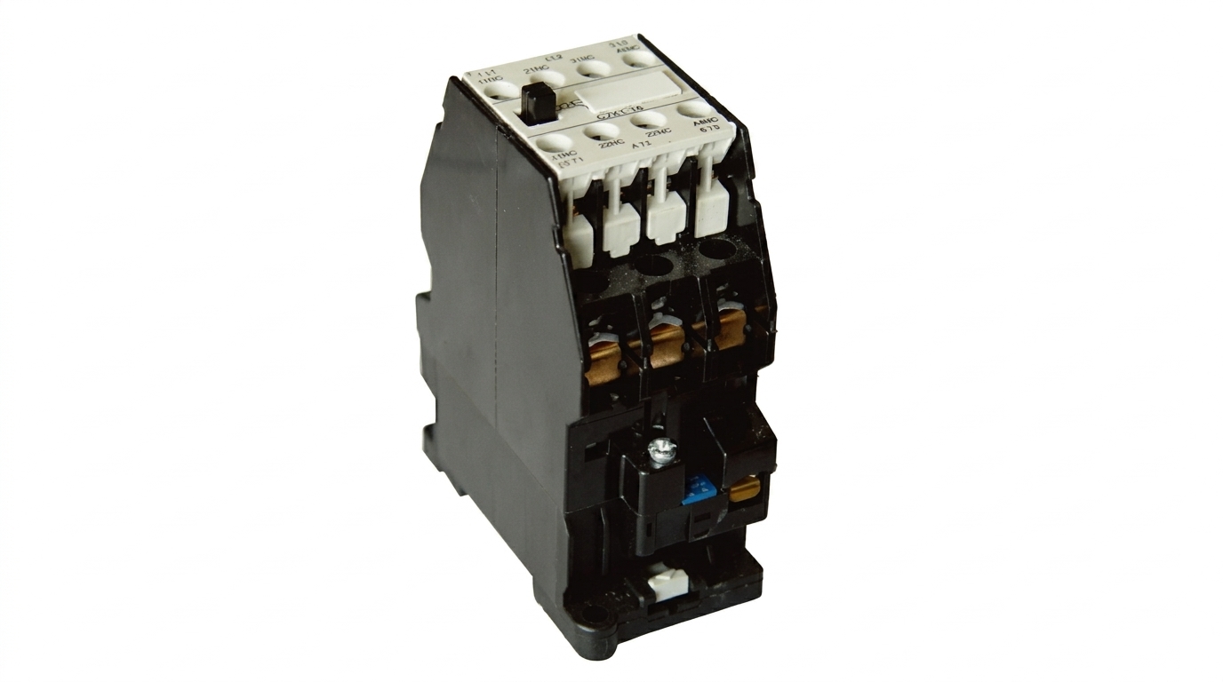 CONTATOR DE POTÊNCIA, TRIPOLAR, MODELO CJX1, 16A, 110VAC, 2NA+2NF, COR PRETO (CX1UN)