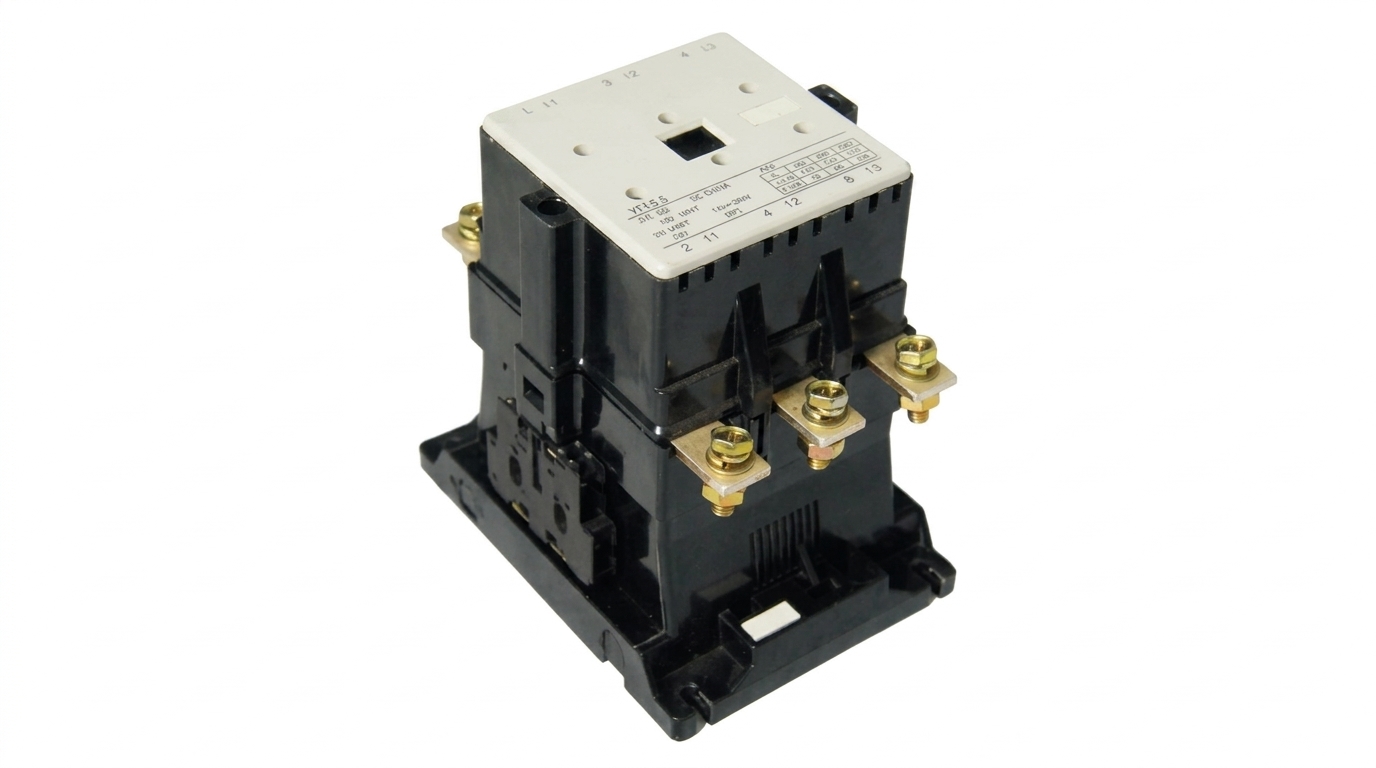 CONTATOR DE POTÊNCIA, TRIPOLAR, MODELO CJX1, 170A, 220VAC, 2NA+2NF, COR PRETO (CX1UN)