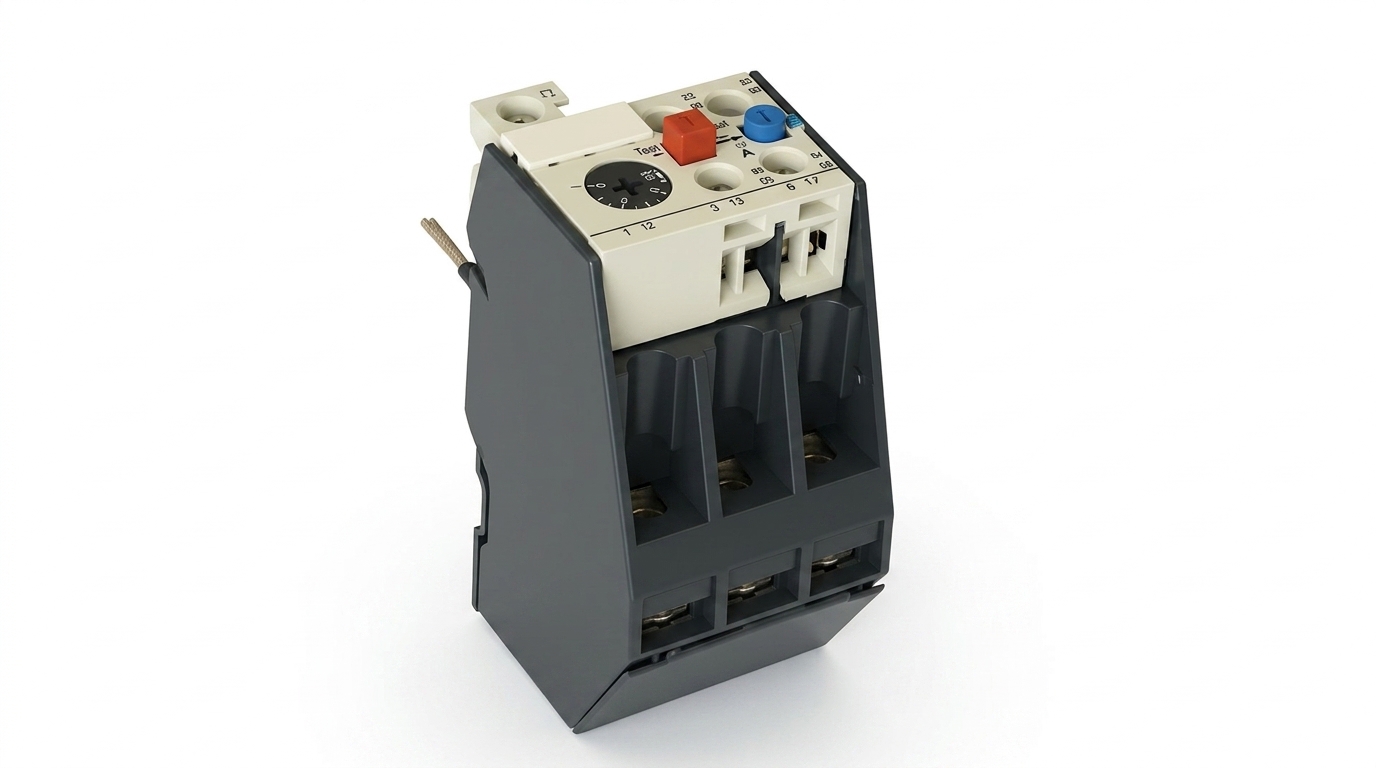 RELÉ DE PROTEÇÃO TÉRMICO E SOBRECARGA, MODELO JRS2-12,5Z, AJUSTE 3.2-5.0A, COR PRETO, (CX 1UN)