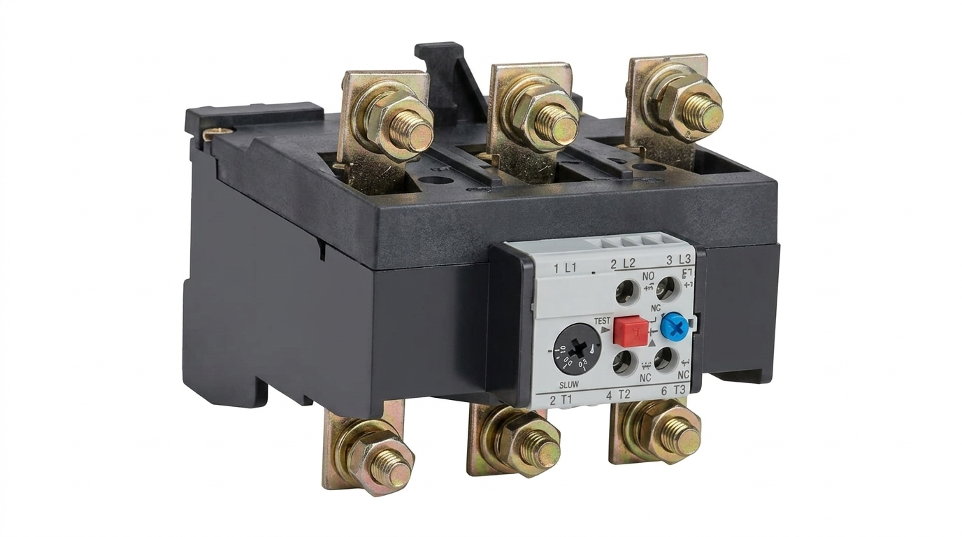 RELÉ DE PROTEÇÃO TÉRMICO E SOBRECARGA, MODELO JRS2-180Z, AJUSTE 55-80A, COR PRETO, (CX 1UN)