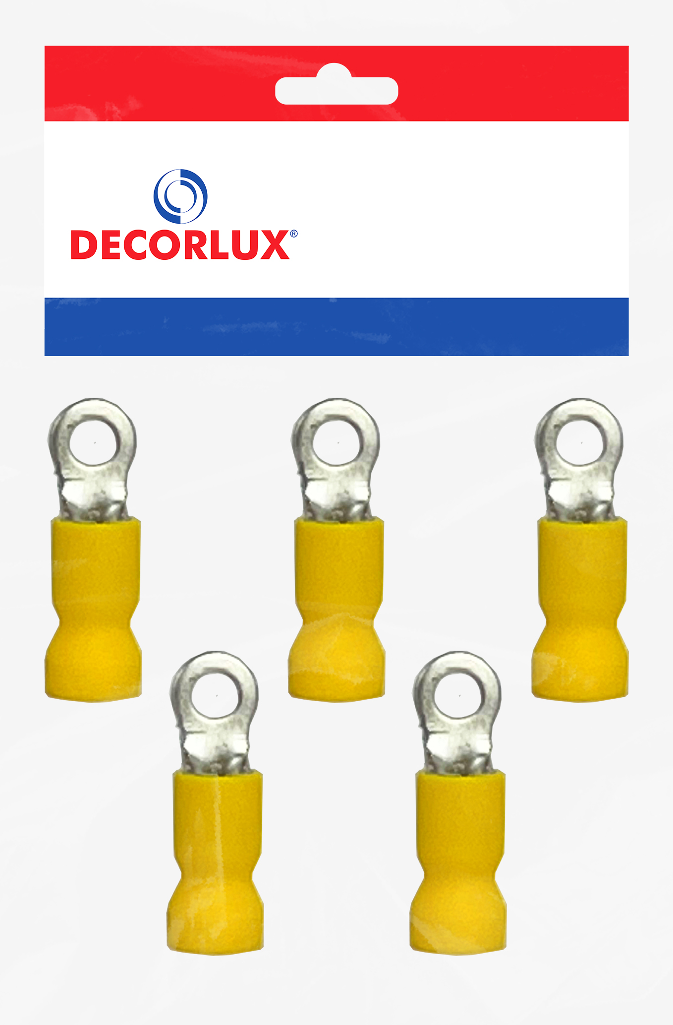 TERMINAL, COBRE ESTANHADO, ANEL M10, PRE-ISOL. NYLON, 25,0MM², 89A, COR AMARELO, (BL 5UN)