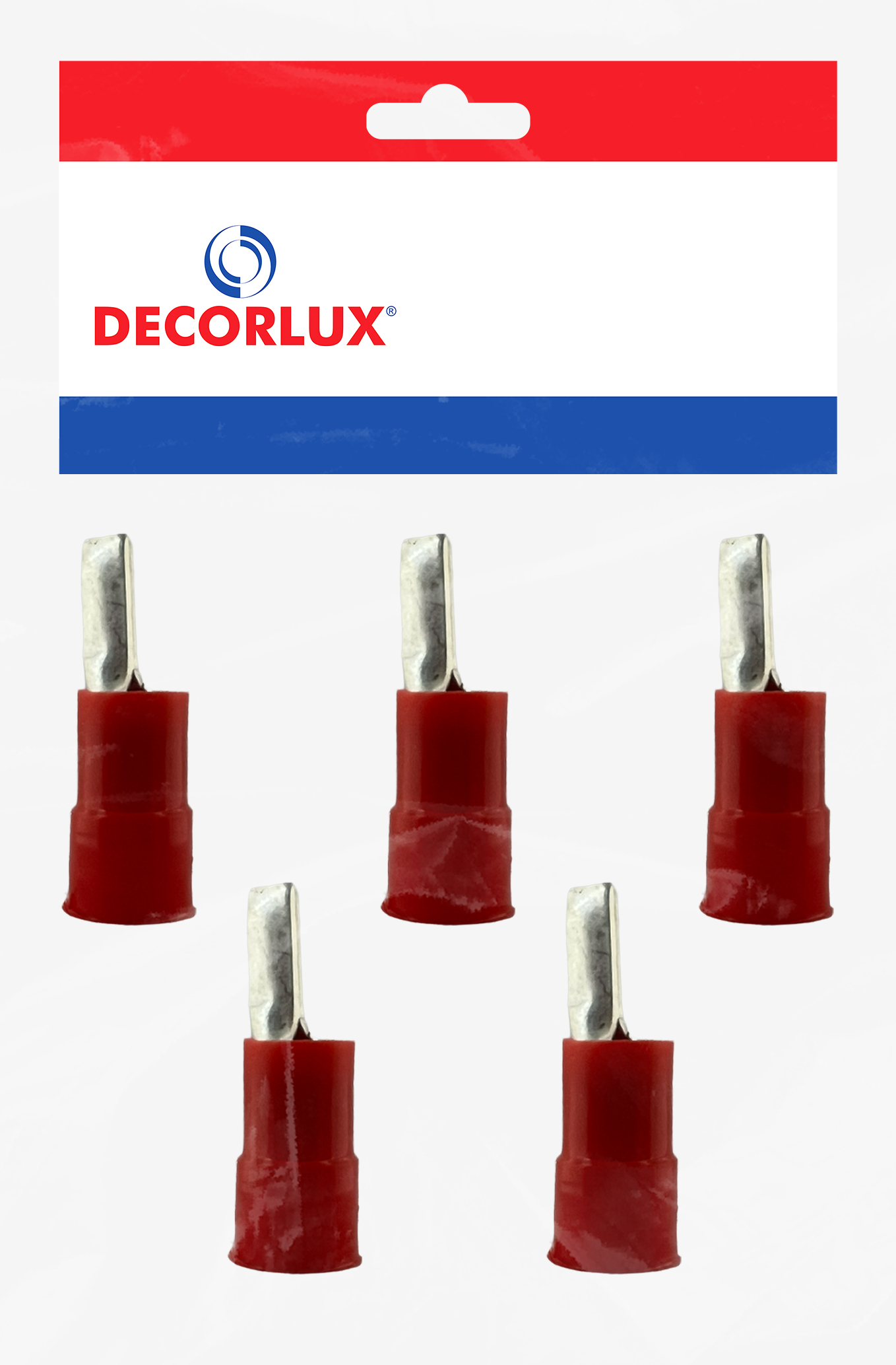 TERMINAL, COBRE ESTANHADO, PINO, PRE-ISOL. NYLON, 35,0MM² 111A, COR VERMELHO, (BL 5UN)