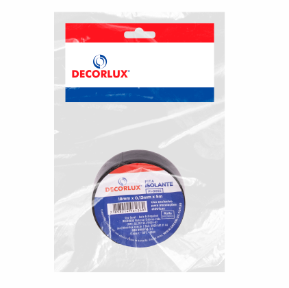 FITA ISOLANTE, PVC, 20M X 18MM X 0,13MM, COR AZUL, (BL1UN)
