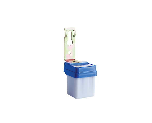 FOTOCELULA, PLASTICO, C/ FIO 100~240V 1200W, COR BRANCO/AZUL, (CX 1UN)