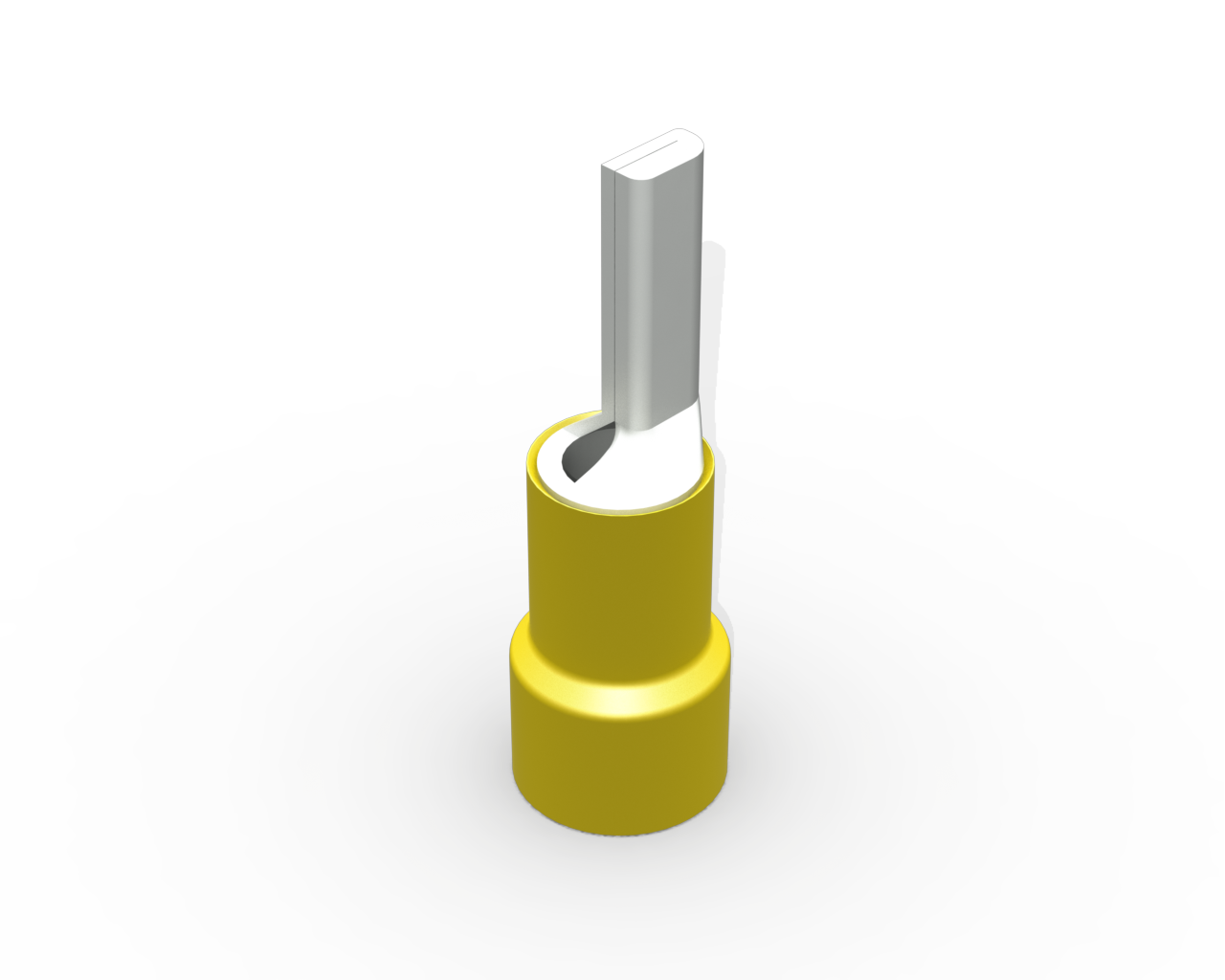 TERMINAL, COBRE ESTANHADO, PINO, PRE-ISOL. 25,0MM2 89A, COR AMARELO, (PCTE 20UN)